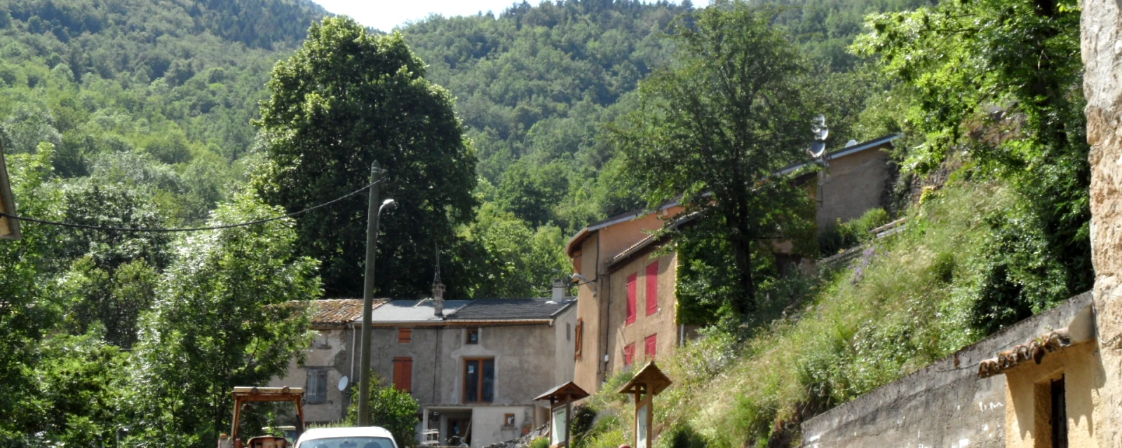 Vue de Fontanès-de-Sault, Aude