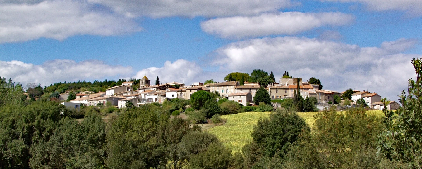 Vue de Fraisse-Cabardès, Aude