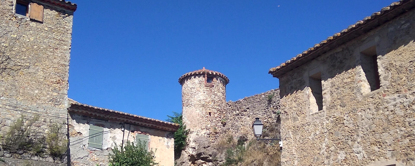Vue de Fraissé-des-Corbières, Aude
