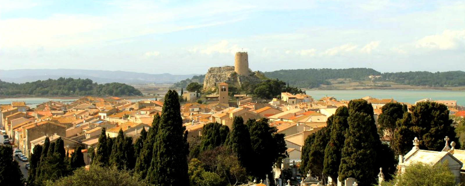 Vue de Gruissan, Aude