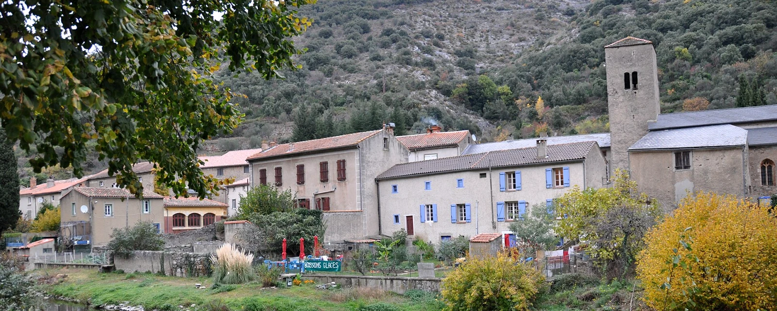Vue de Les Ilhes, Aude