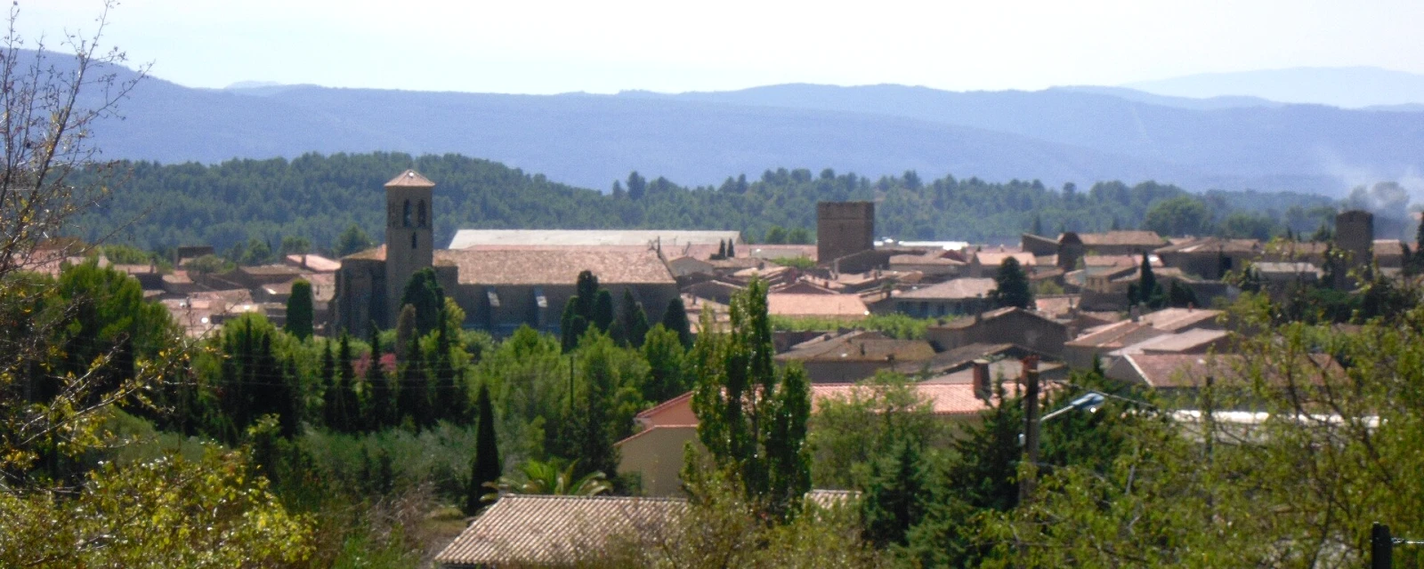 Vue de Laure-Minervois, Aude