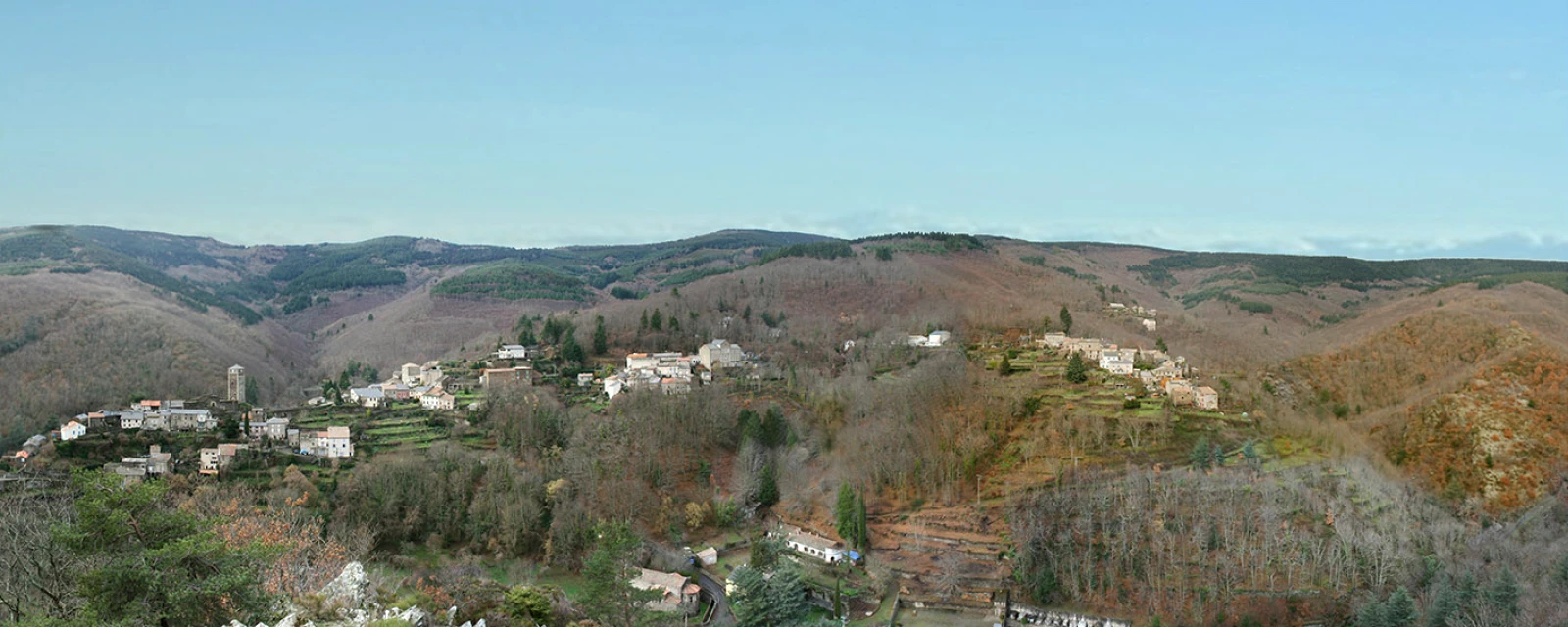 Vue de Lespinassière, Aude