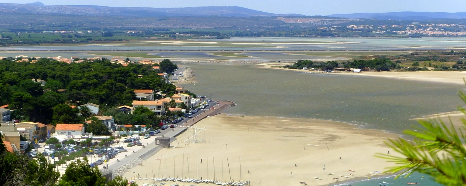 Vue de Leucate, Aude