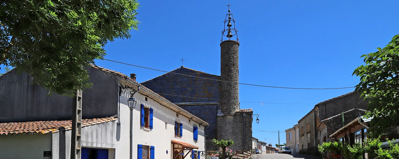 Vue de La Louvière-Lauragais, Aude