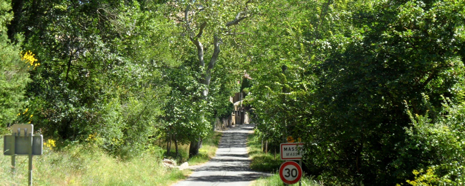Vue de Massac, Aude
