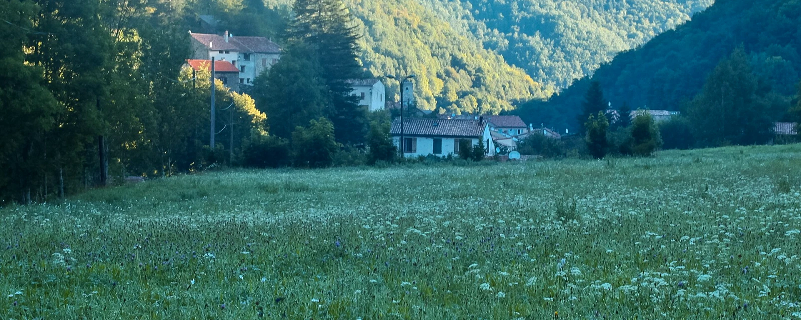 Vue de Montfort-sur-Boulzane, Aude