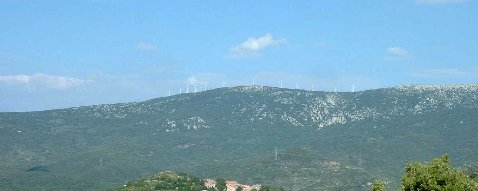Vue de Montgaillard, Aude