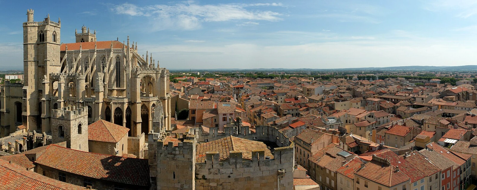 Vue de Narbonne, Aude