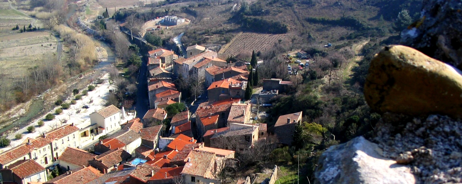Vue de Padern, Aude