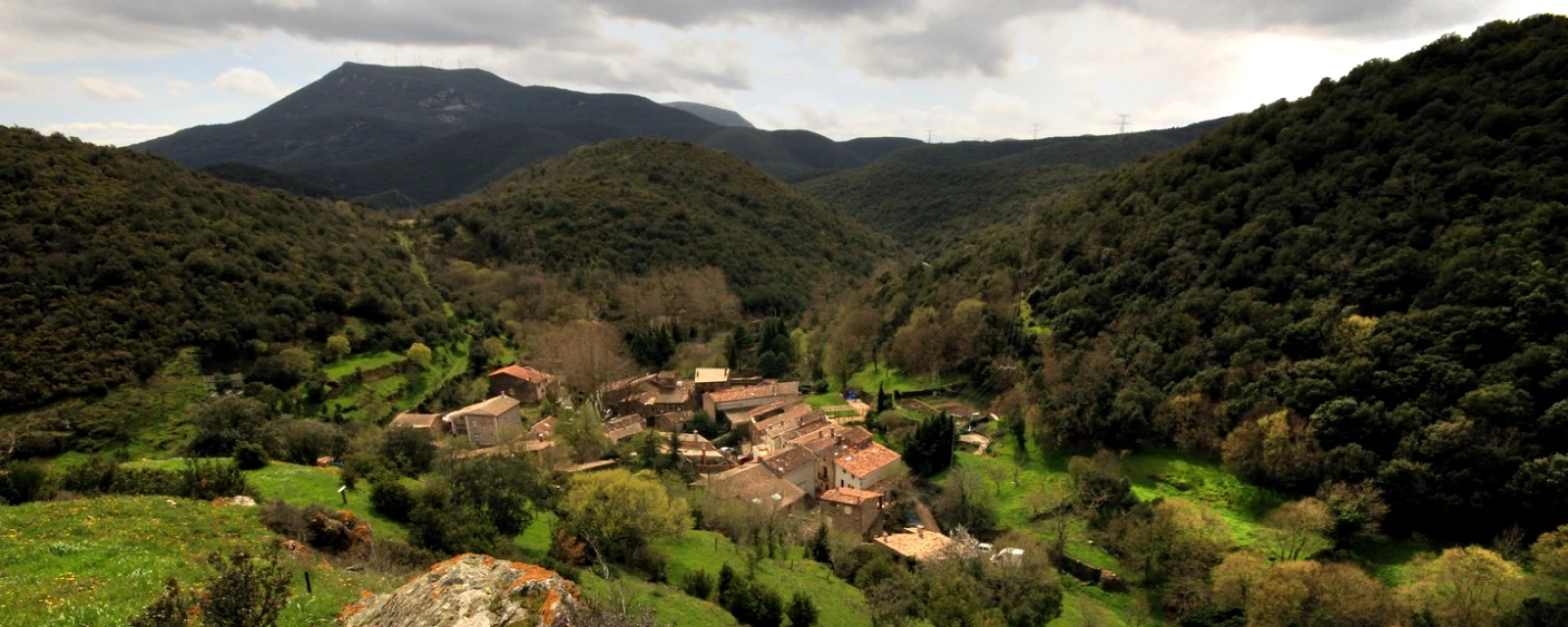 Vue de Palairac, Aude