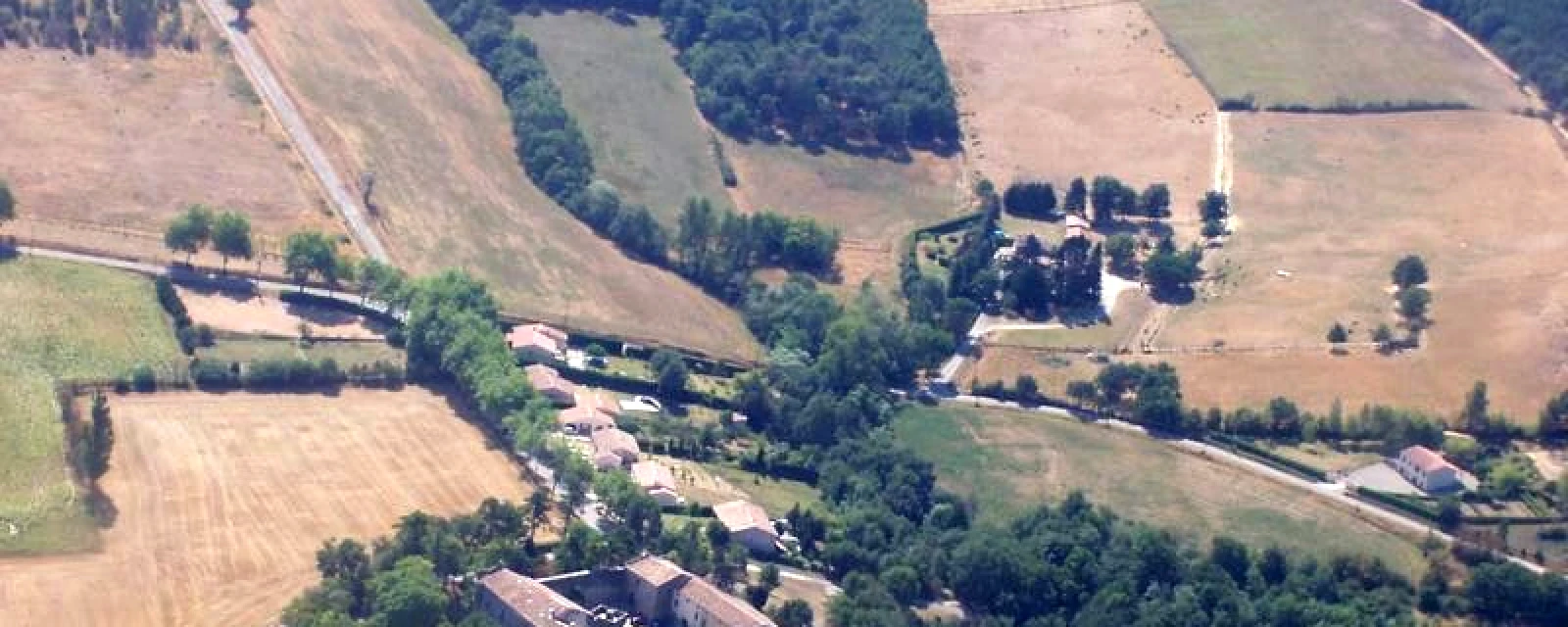 Vue de La Pomarède, Aude