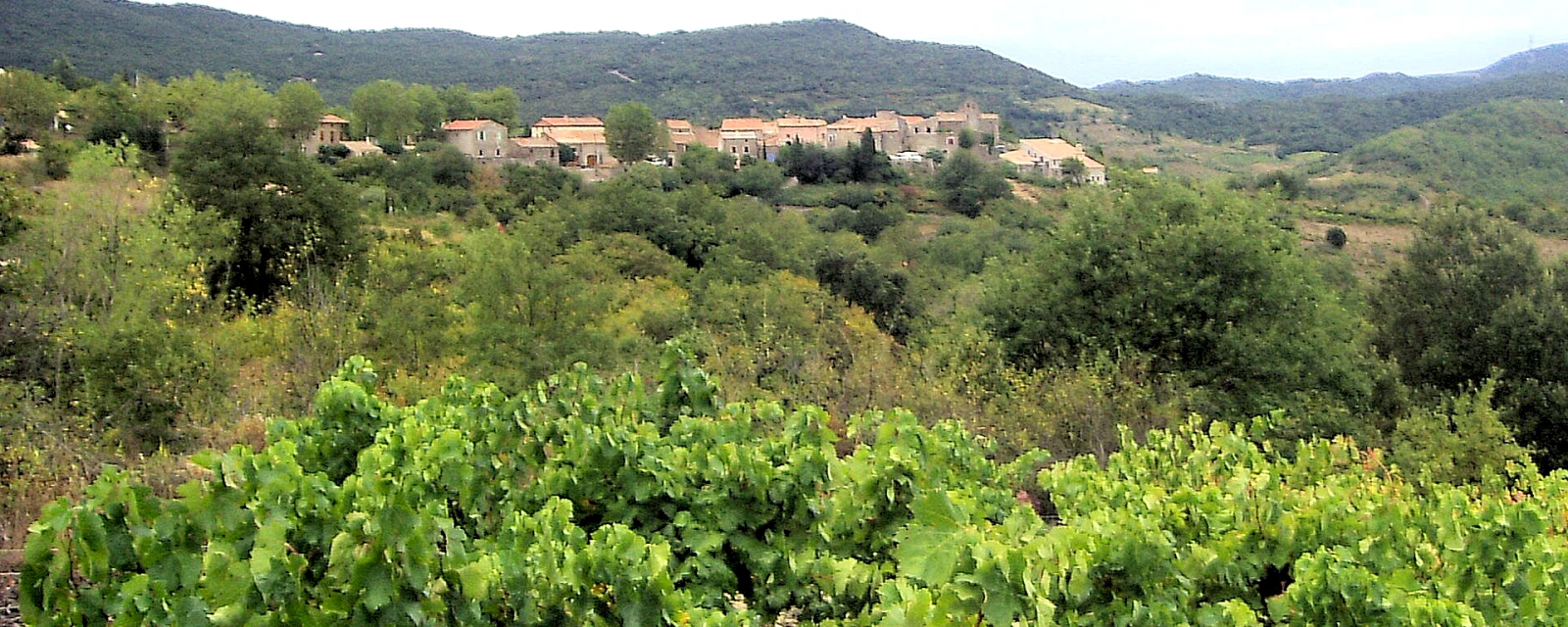 Vue de Quintillan, Aude