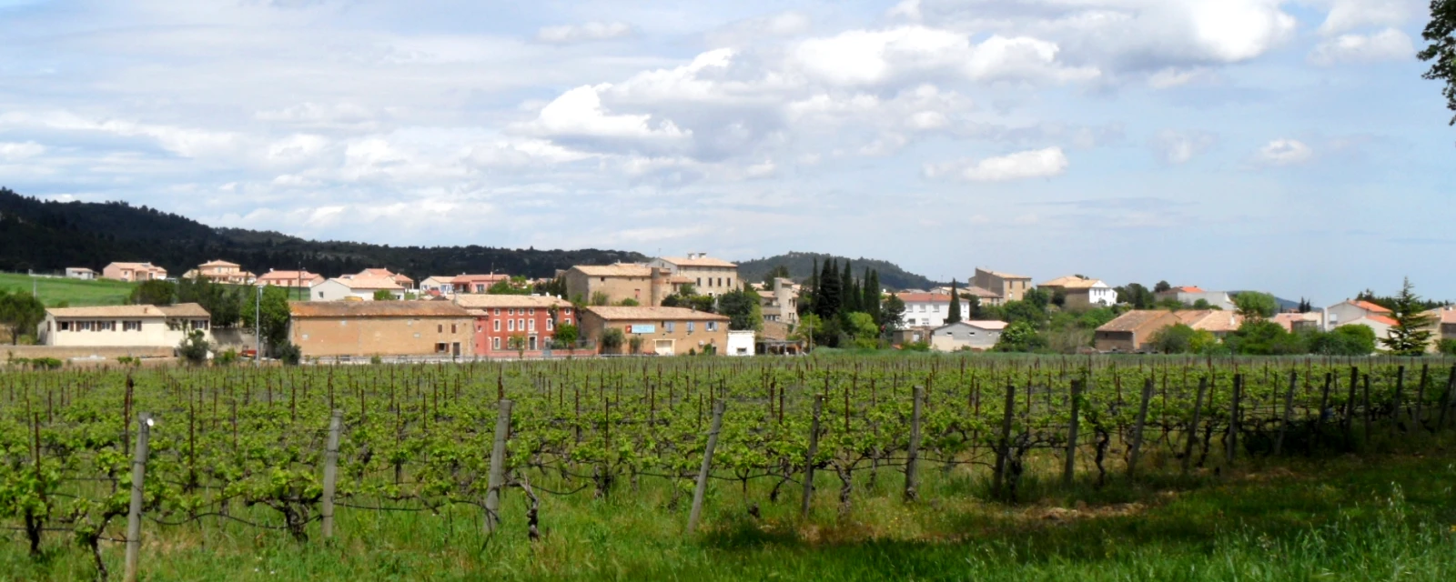 Vue de Tournissan, Aude