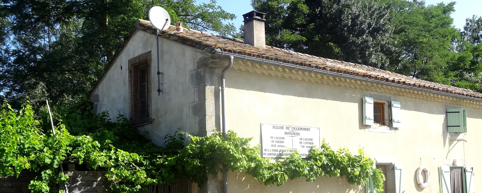 Vue de Villedubert, Aude