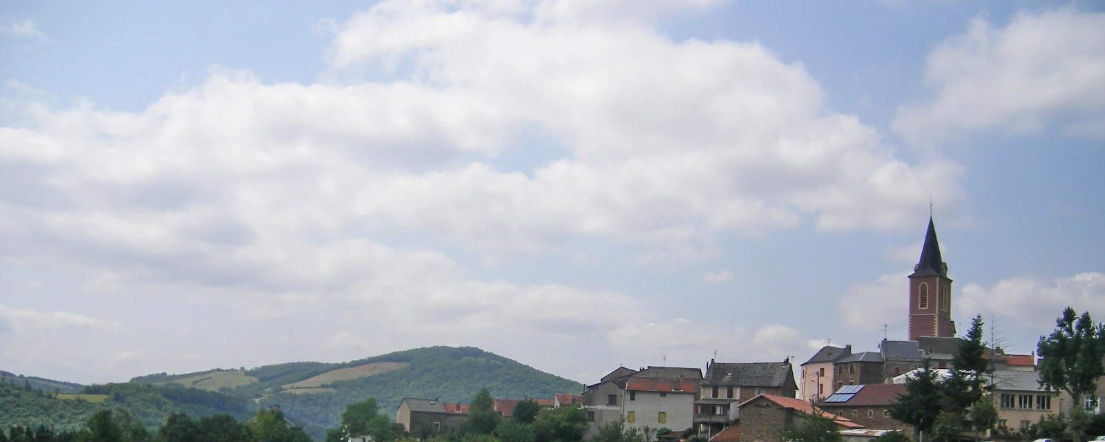 Vue de Broquiès, Aveyron