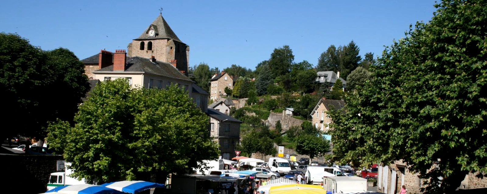 Vue de Cassagnes-Bégonhès, Aveyron