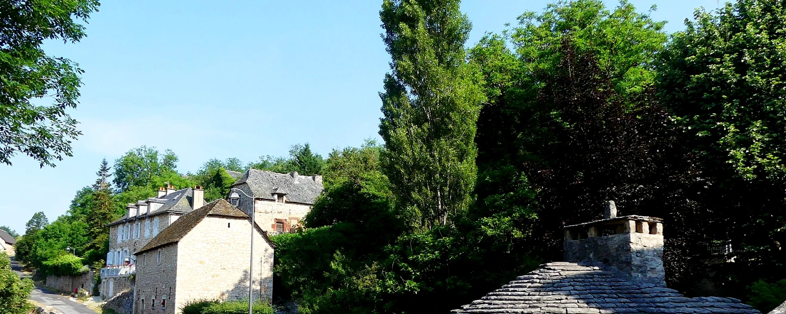 Vue de La Loubière, Aveyron
