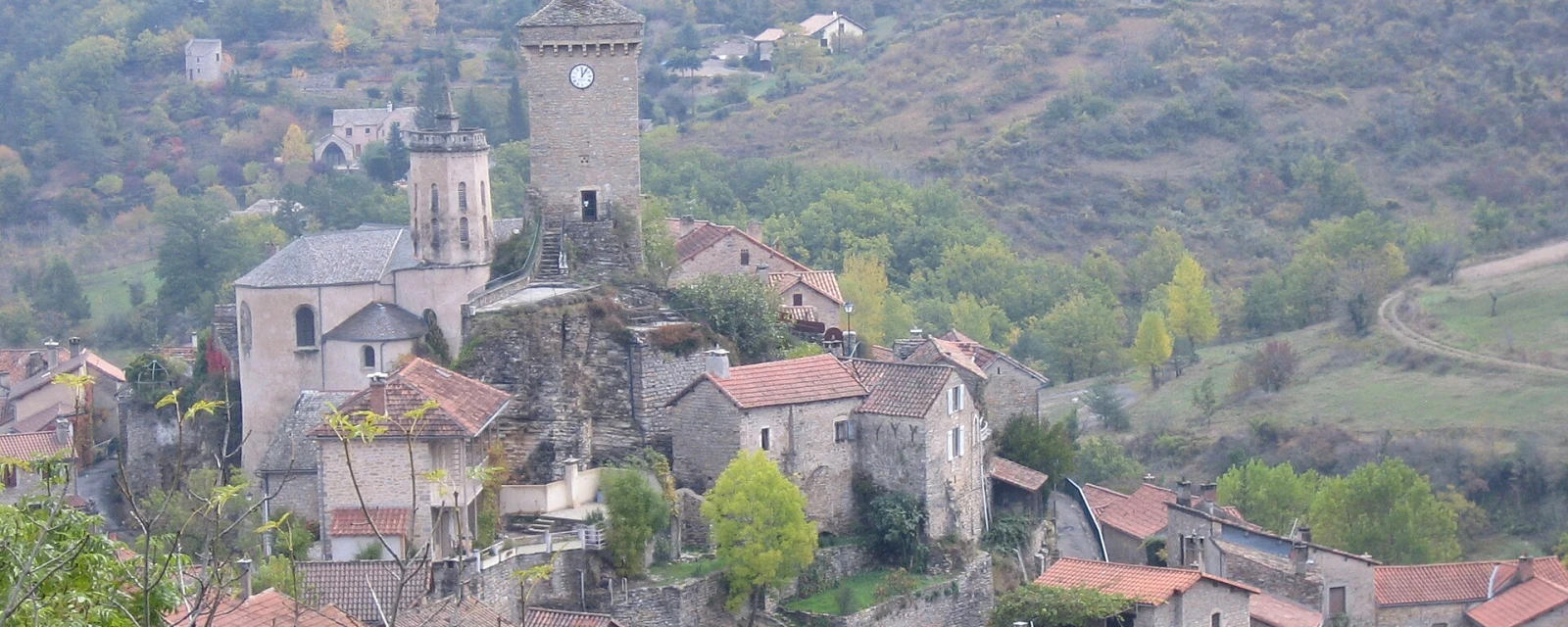Vue de Peyreleau, Aveyron