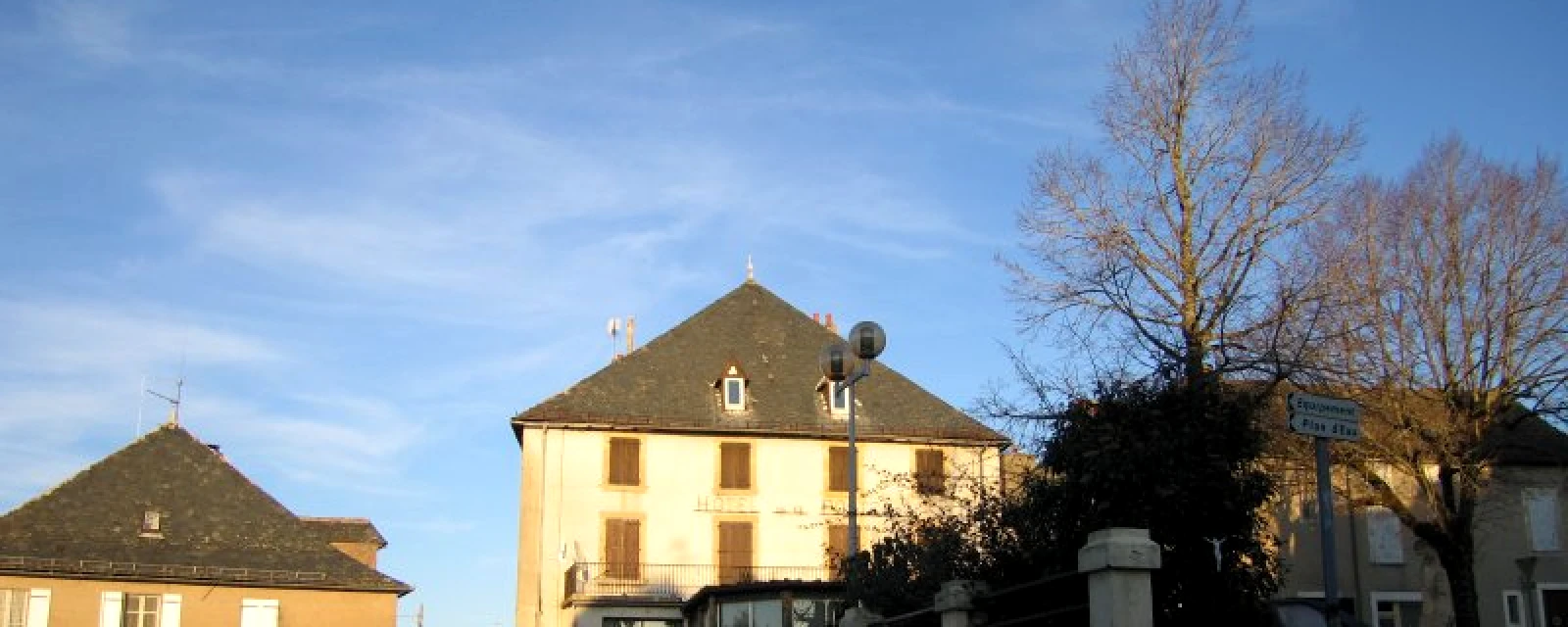 Vue de Rieupeyroux, Aveyron