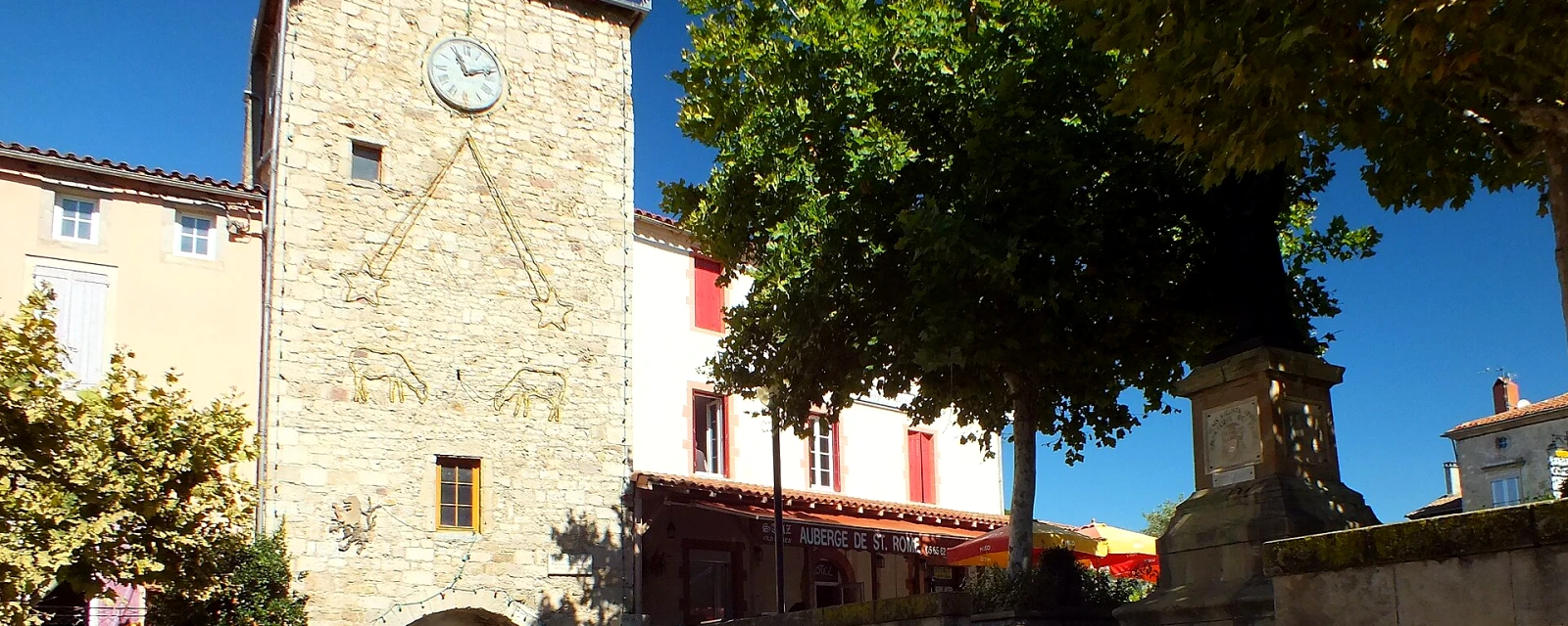 Vue de Saint-Rome-de-Tarn, Aveyron