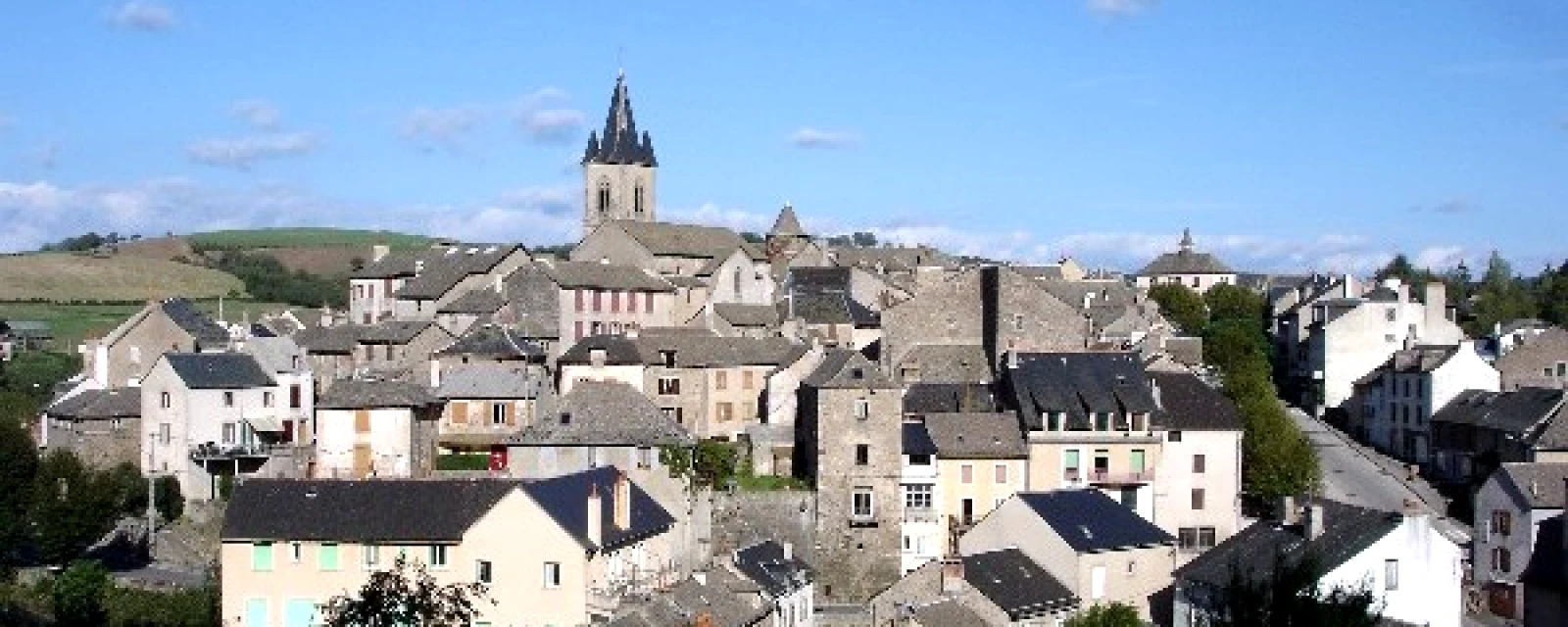 Vue de Salles-Curan, Aveyron