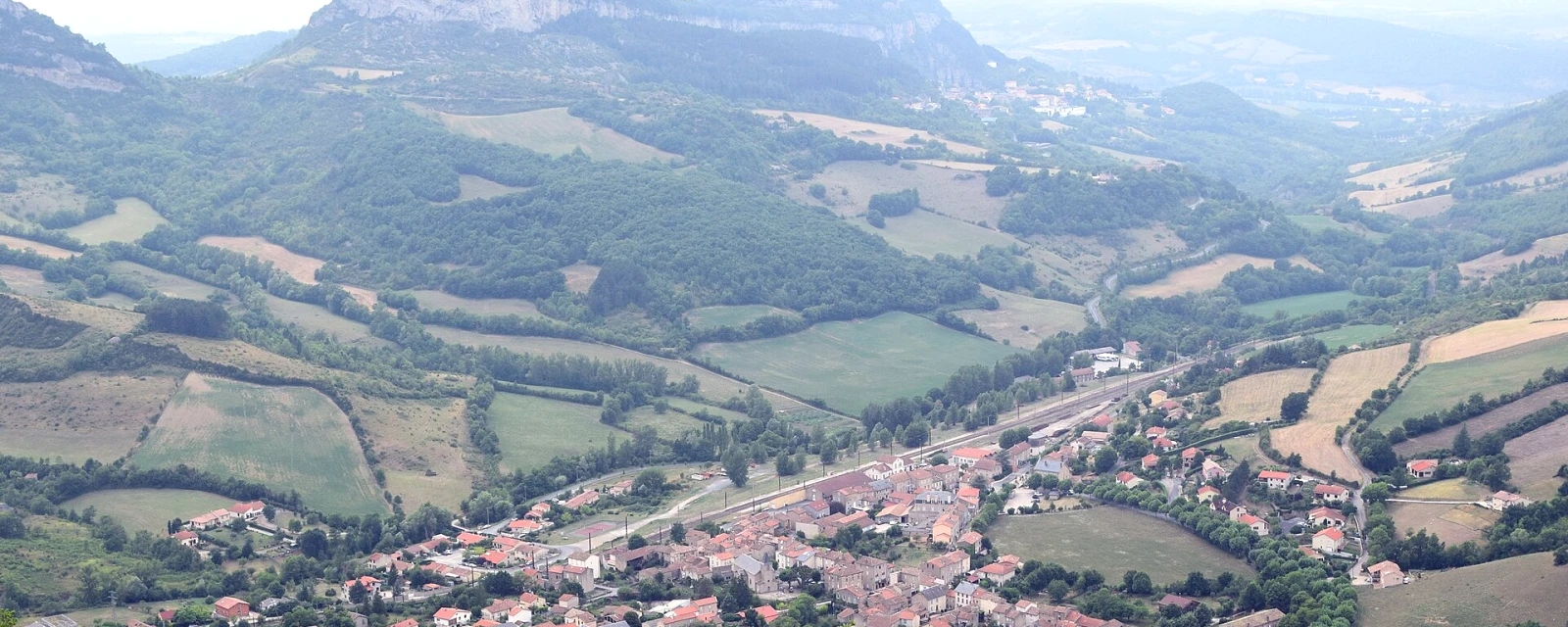 Vue de Tournemire, Aveyron