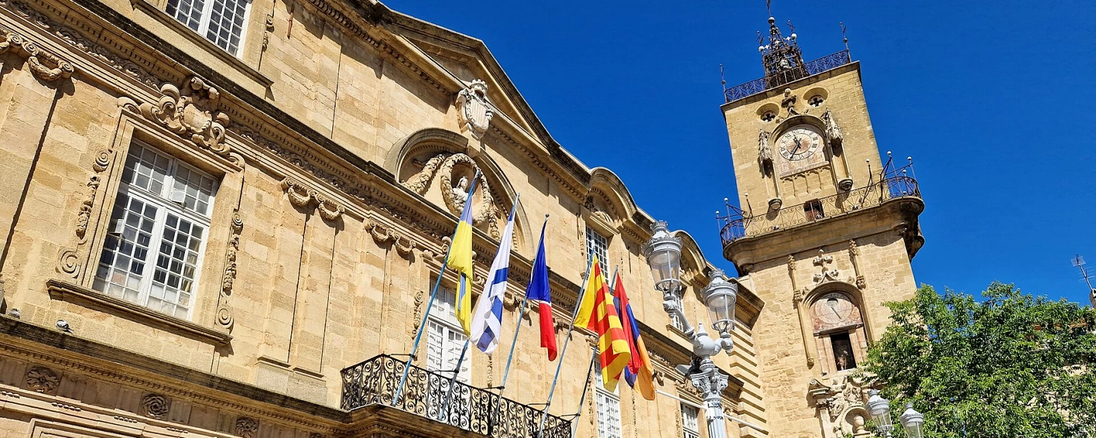 Vue de Aix-en-Provence, Bouches-du-Rhône