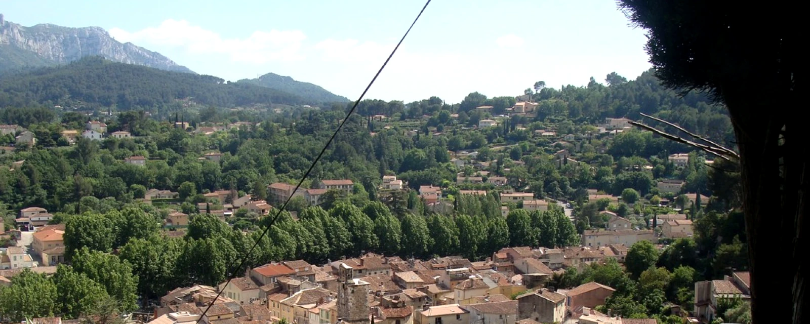Vue de Auriol, Bouches-du-Rhône