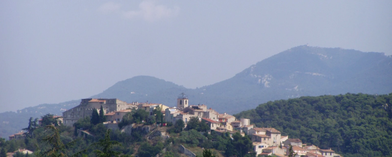 Vue de Cabriès, Bouches-du-Rhône