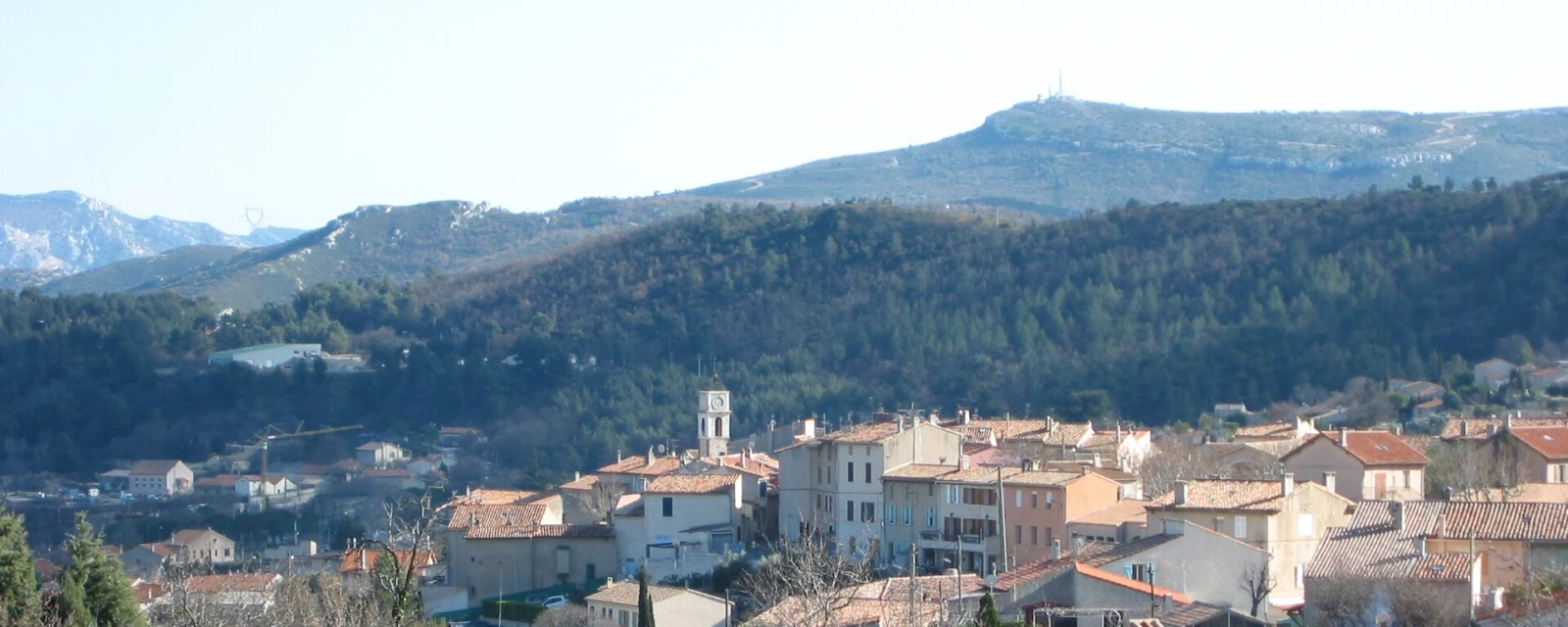 Vue de Cadolive, Bouches-du-Rhône