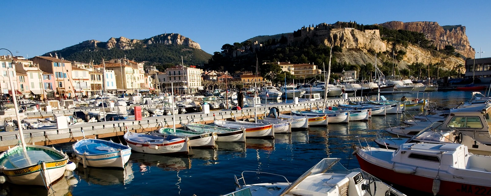 Vue de Cassis, Bouches-du-Rhône