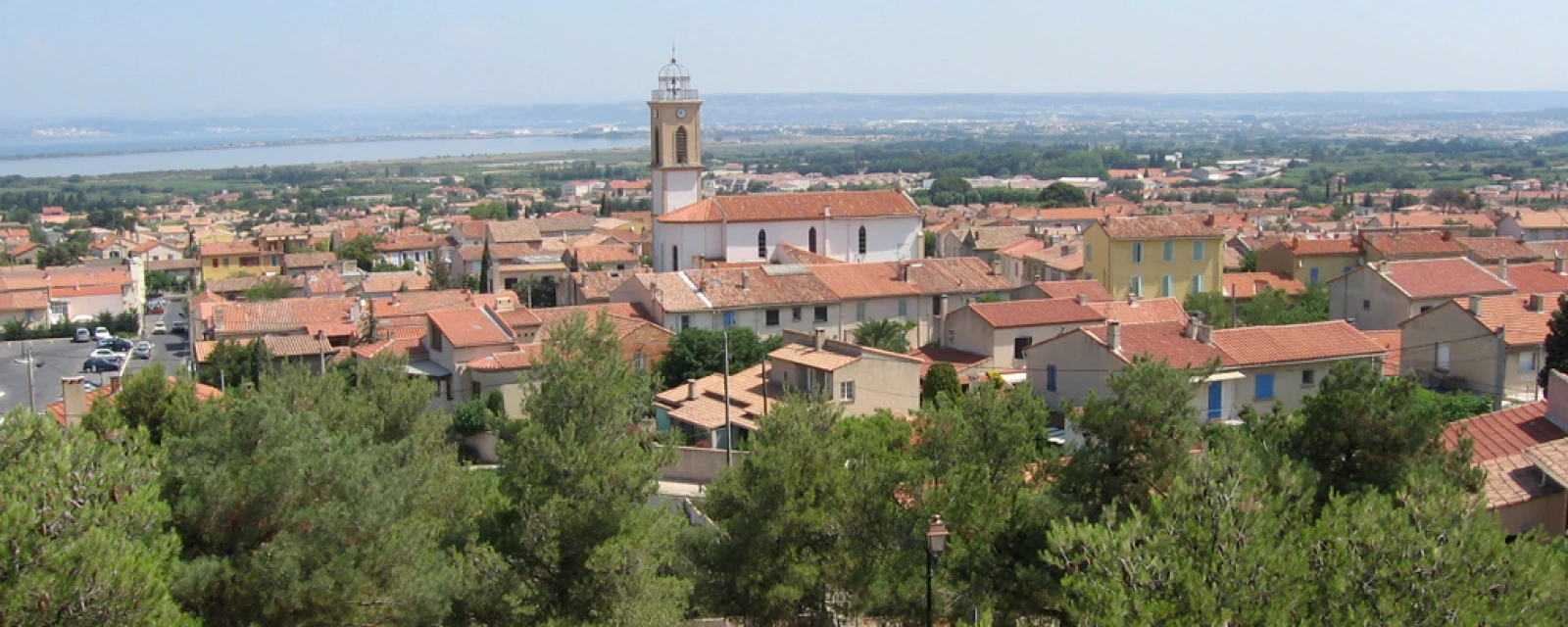 Vue de Châteauneuf-les-Martigues, Bouches-du-Rhône