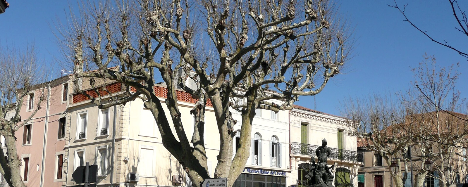 Vue de Châteaurenard, Bouches-du-Rhône