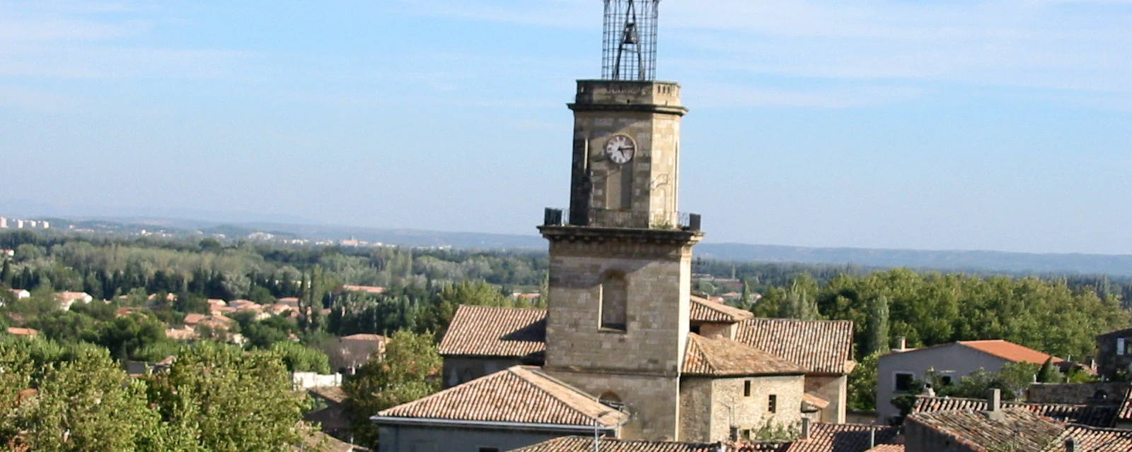Vue de Eyguières, Bouches-du-Rhône