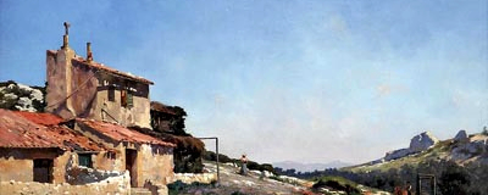 Vue de La Fare-les-Oliviers, Bouches-du-Rhône