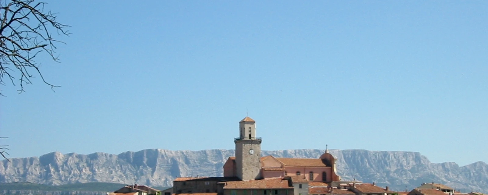 Vue de Fuveau, Bouches-du-Rhône