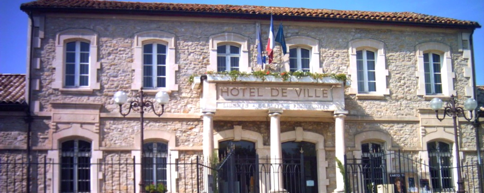 Vue de Lançon-Provence, Bouches-du-Rhône