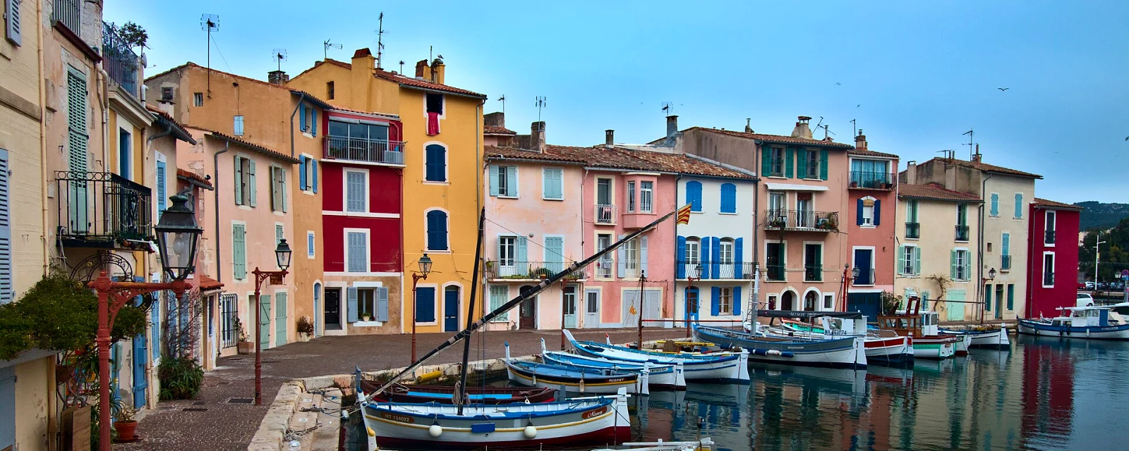 Vue de Martigues, Bouches-du-Rhône
