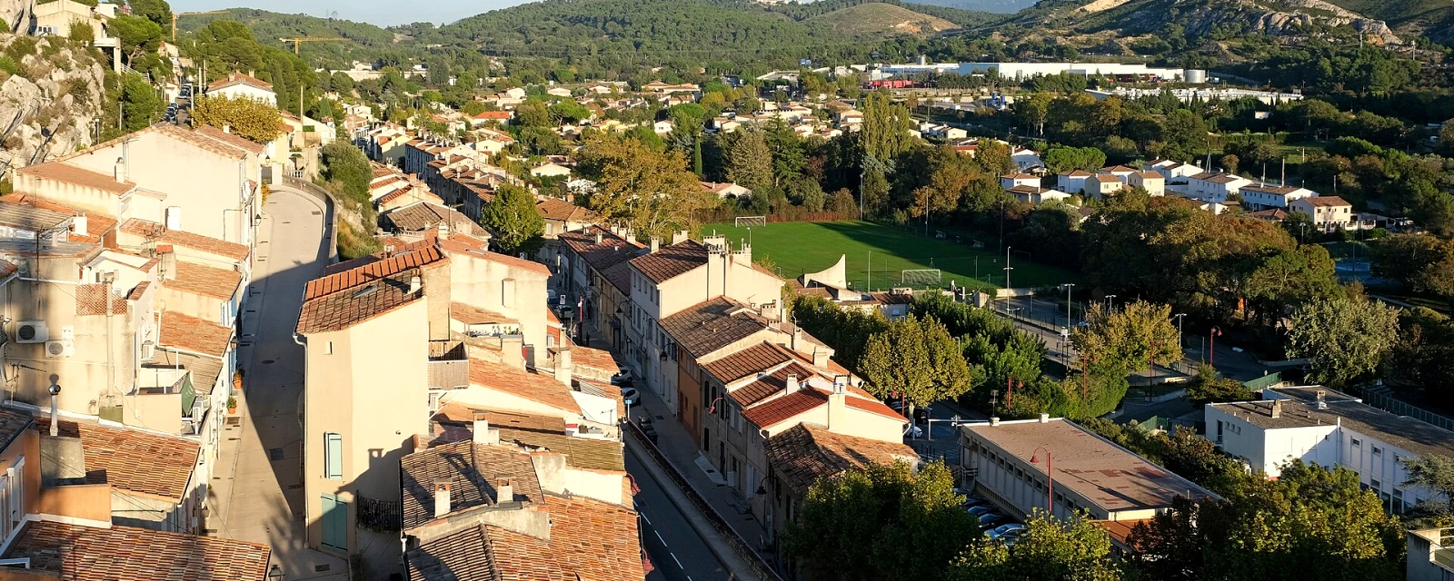 Vue de Les Pennes-Mirabeau, Bouches-du-Rhône