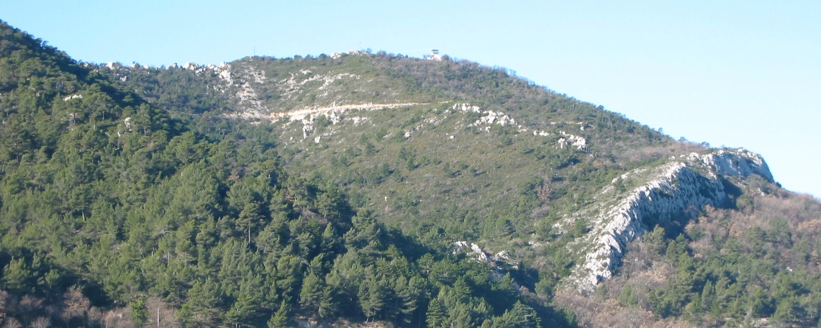 Vue de Saint-Savournin, Bouches-du-Rhône
