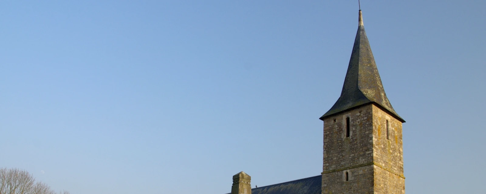 Vue de Maisoncelles-sur-Ajon, Calvados