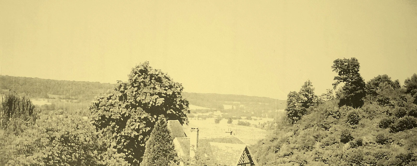 Vue de Saint-Martin-de-Bienfaite-la-Cressonnière, Calvados