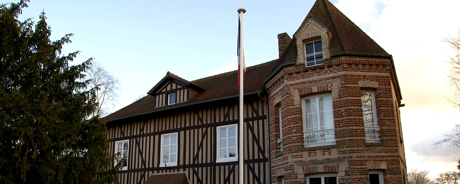 Vue de Tourgéville, Calvados