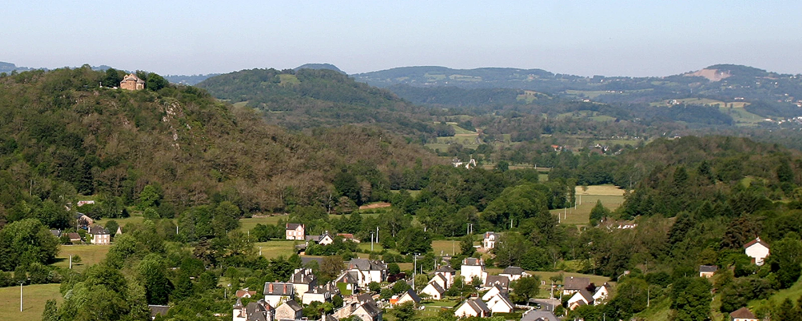 Vue de Antignac, Cantal