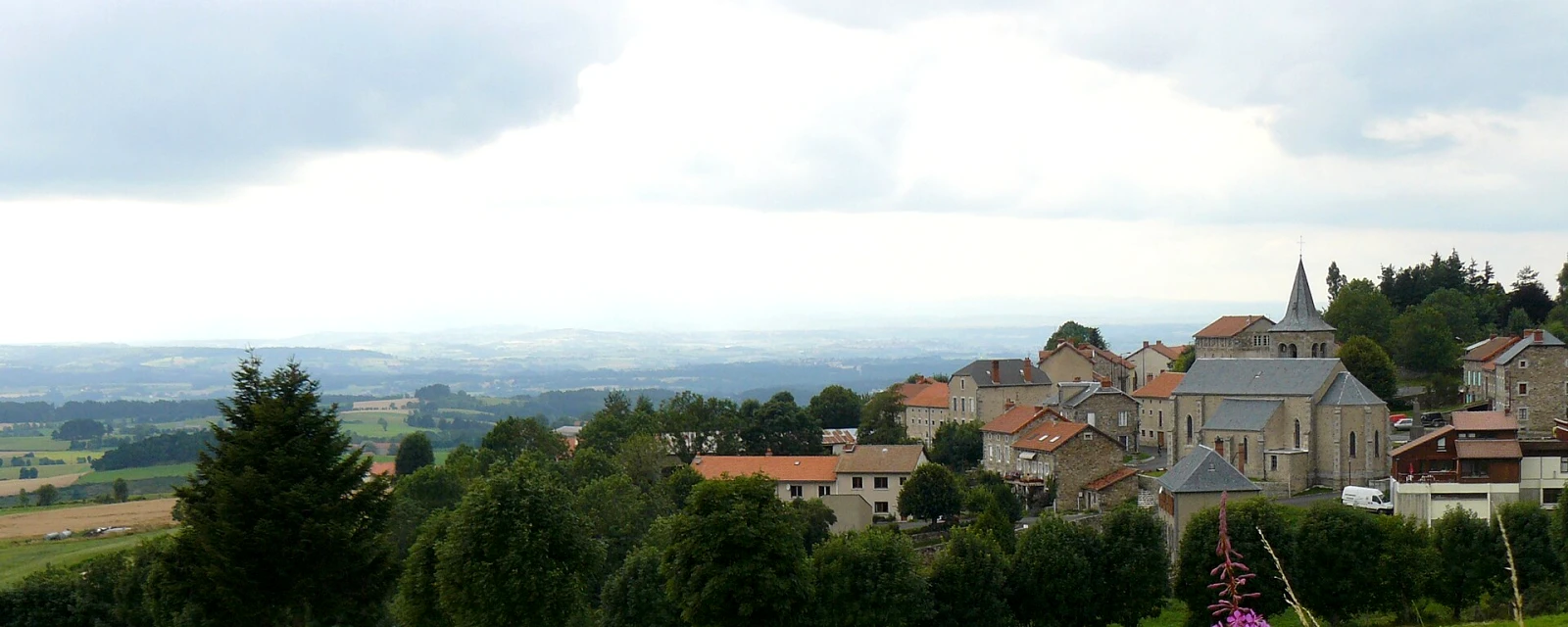 Vue de Clavières, Cantal