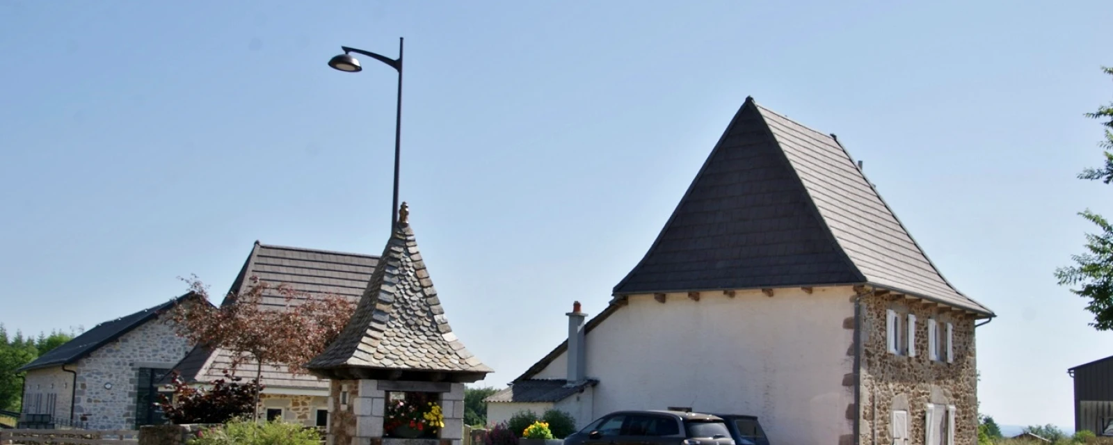 Vue de Lacapelle-del-Fraisse, Cantal