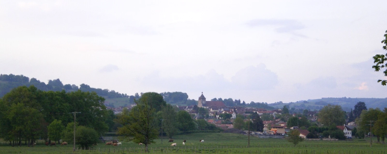 Vue de Maurs, Cantal