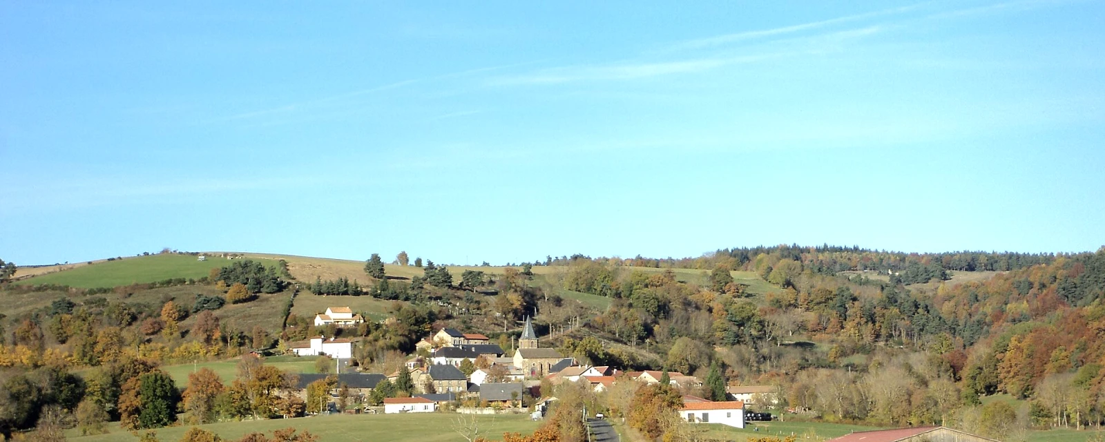 Vue de Mentières, Cantal