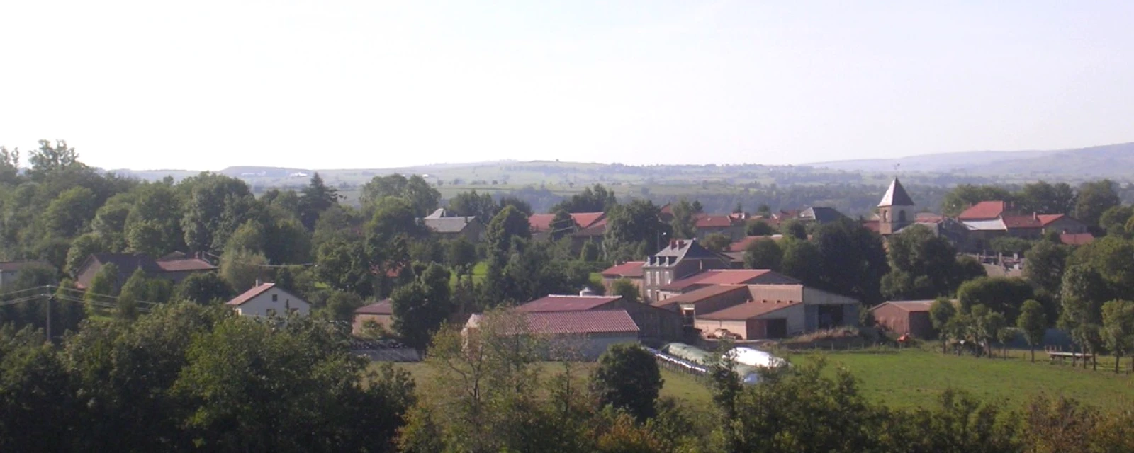Vue de Saint-Mary-le-Plain, Cantal